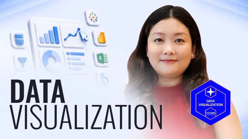 Data Visualization online course by Ma Phyu Mon Theint at Futura School, Myanmar